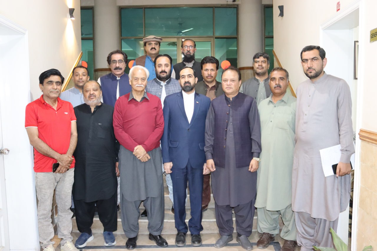 ڈائریکٹر جنرل خانہ فرہنگ ایران کی بلوچستان کے صحافیوں سے ملاقات