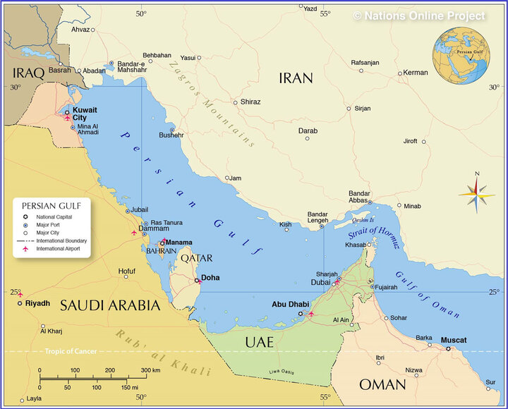 خلیج فارس کا نام مسخ کرنے کی کوشش، ایران کا گوگل کے خلاف قانونی کارروائی کا اعلان