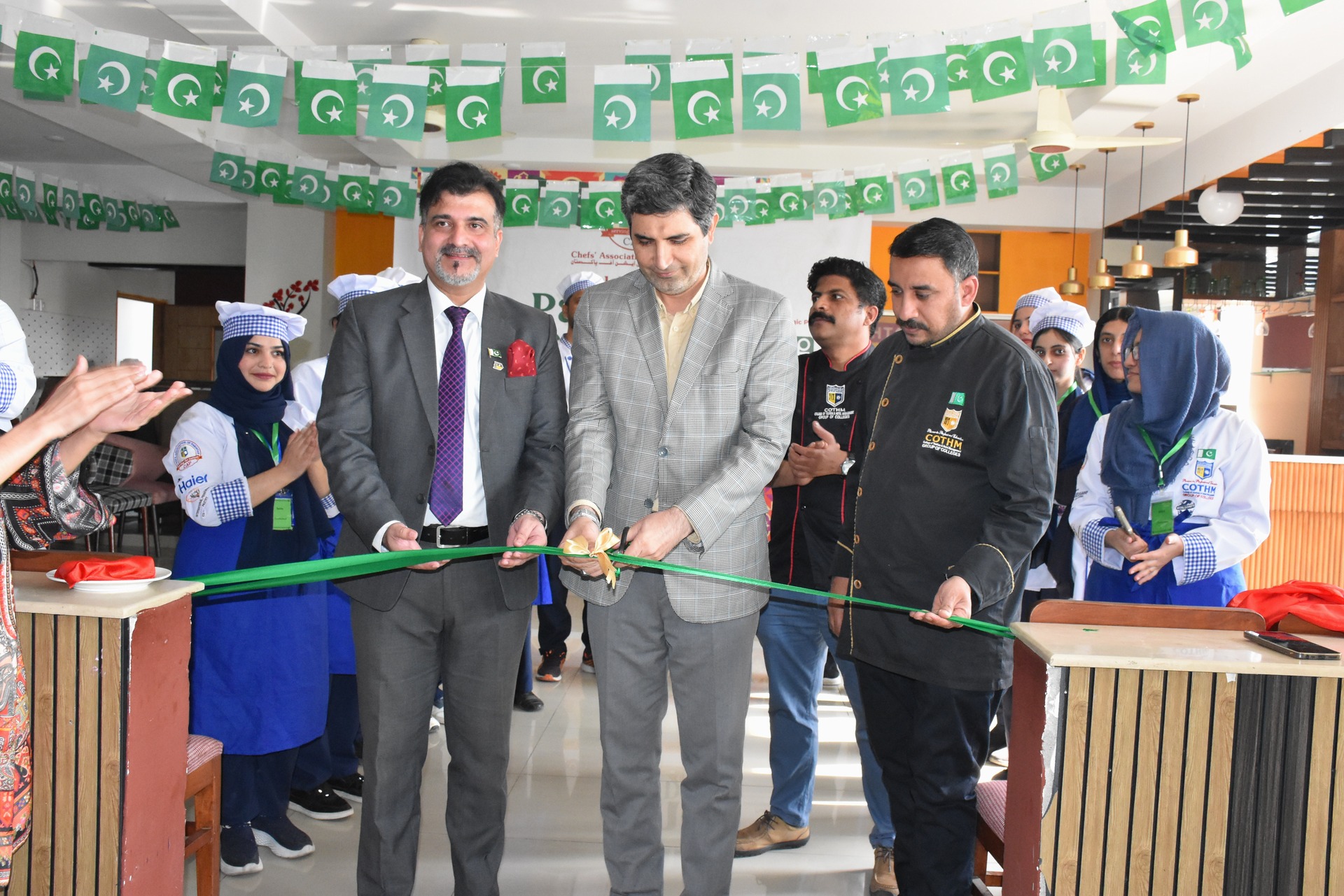 خانہ فرہنگ ایران راولپنڈی کے ڈائریکٹر جنرل ڈاکٹر مہدی طاہری کا COTHM کا دورہ، پاکستانی کھانوں کے دن کی تقریب میں شرکت