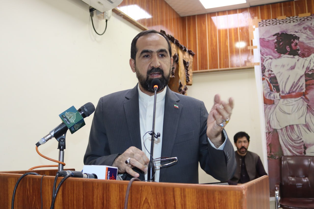 ڈائریکٹر جنرل خانہ فرہنگ ایران کی پشتون کلچر ڈے میں شرکت